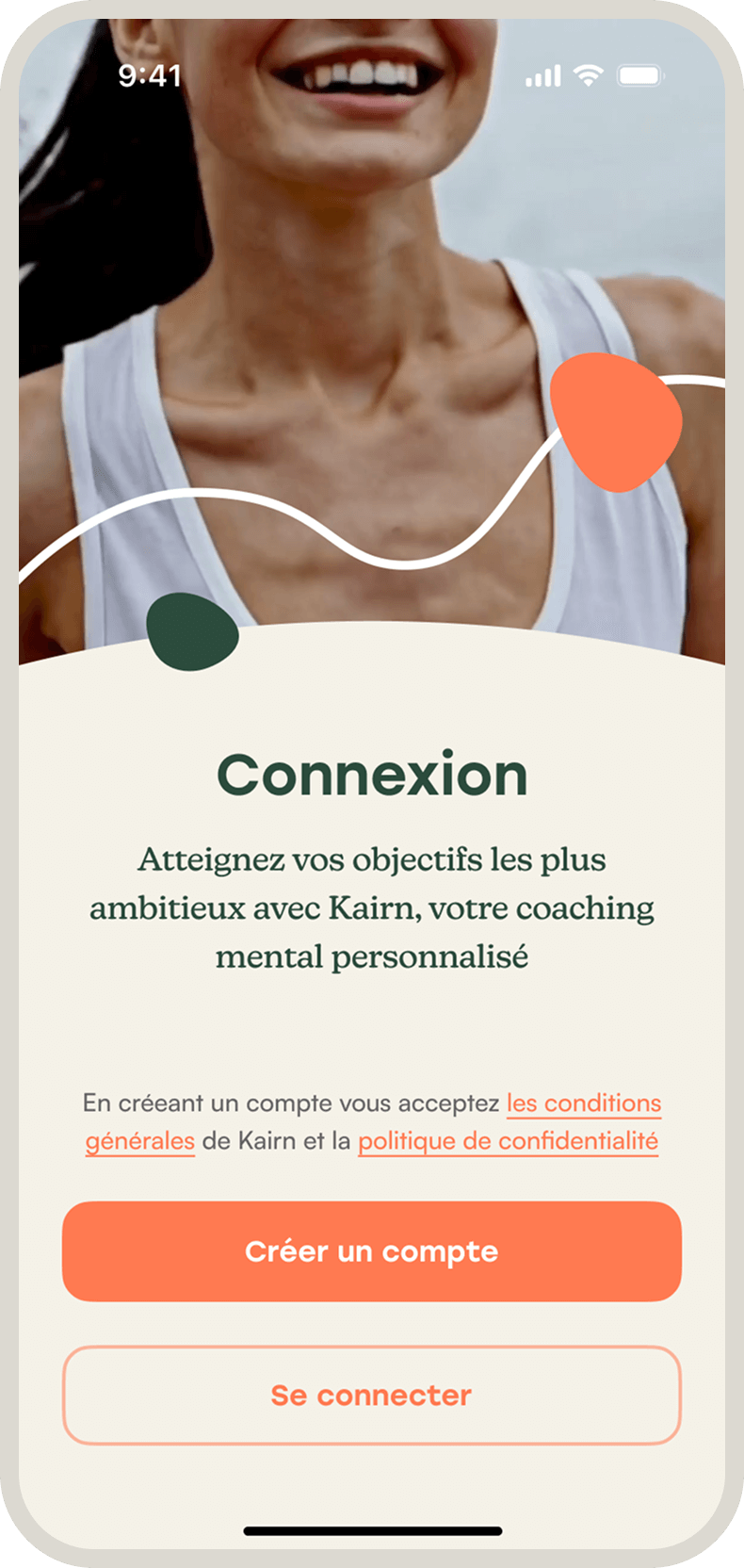 Connexion screen