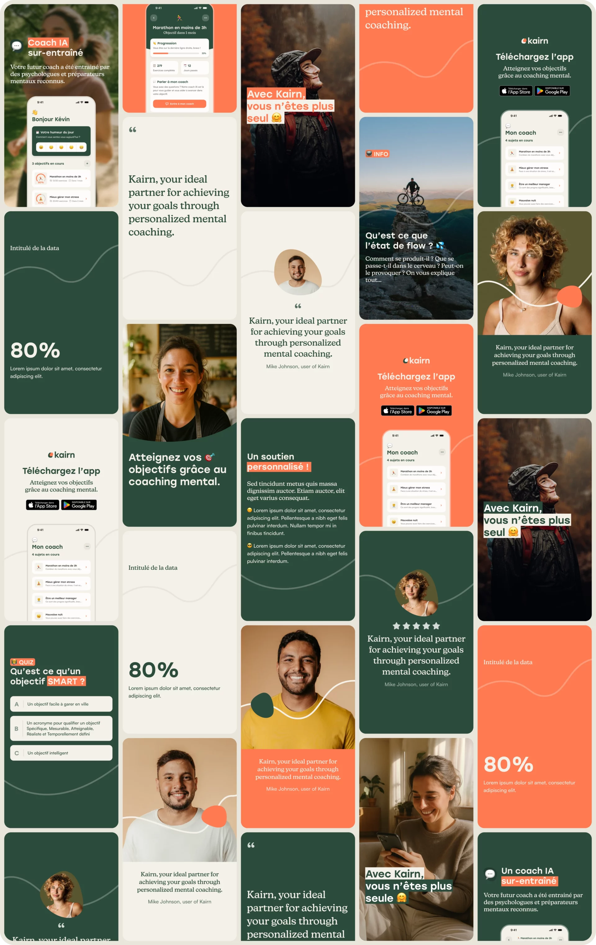 social templates Kairn